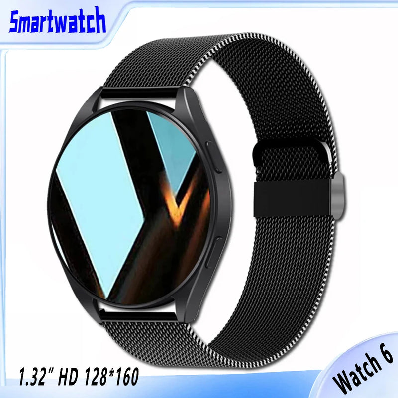 FILIEKEU Homens Mulheres Relógio Inteligente Bluetooth passo Sleep Monitor Passos Mens Smart Watch IP67 Impermeável Fitness Tracker Casual Preto Inoxidável Relógios Inteligentes para Android iOS